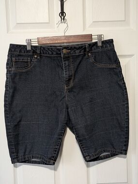 D. Jeans Brand Sz 16P Denim Shorts Women's EUC